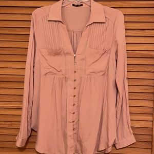 Peach blouse